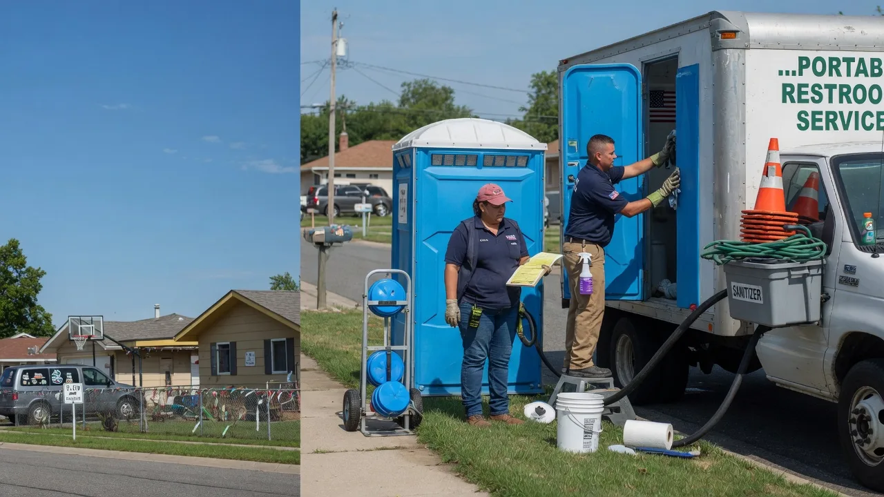 Portable Toilet Rental in Washburn, MO near me